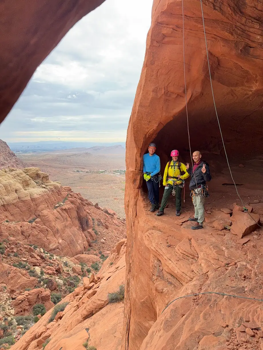 Calico Cave In Red Rock, Nevada