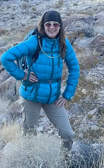 Maggie Hiking In Keyhole Canyon